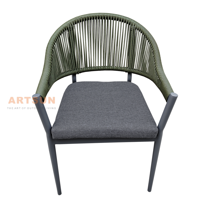 Silla de cuerda al aire libre al aire libre de fábrica para balcón al aire libre
