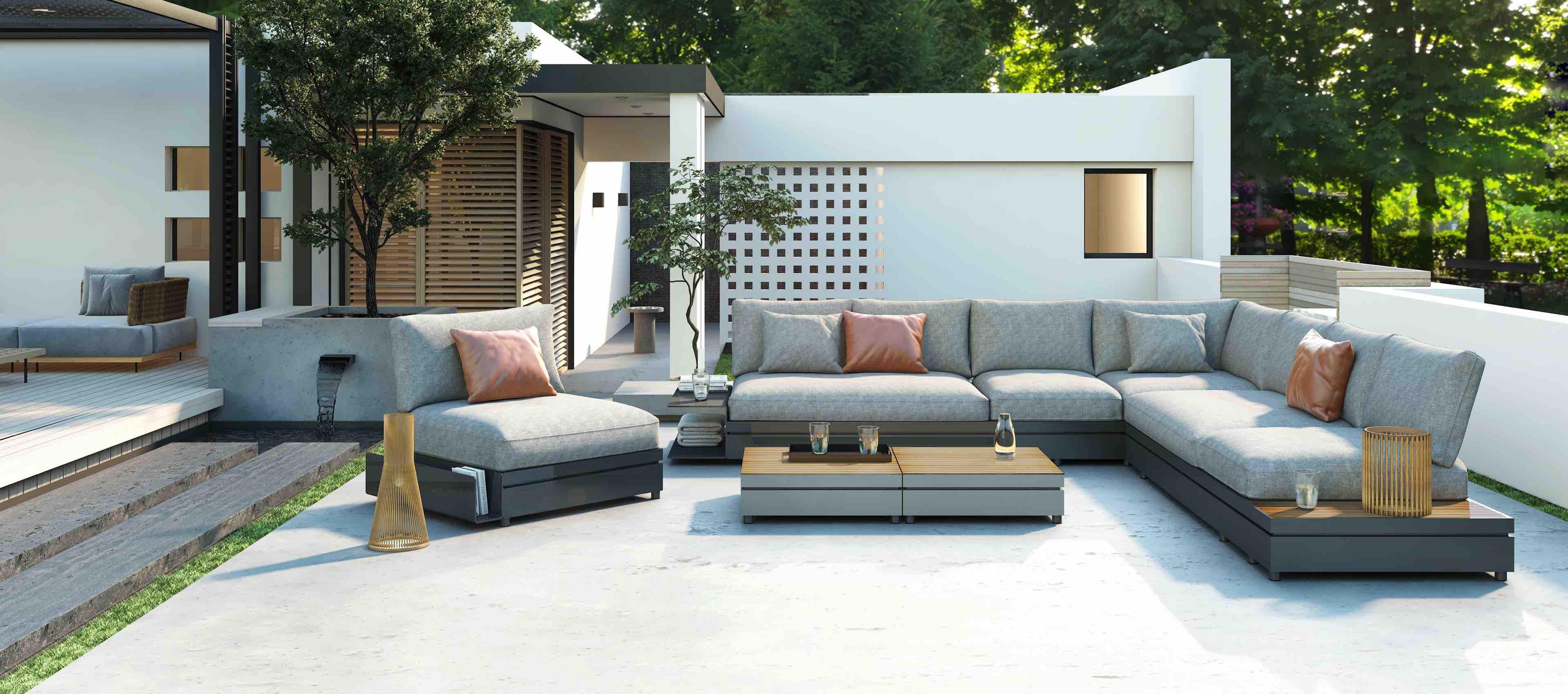 artsungarden Outdoor Sofa