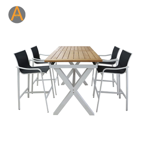 El mejor precio del juego de mesa de aluminio al aire libre al aire libre
