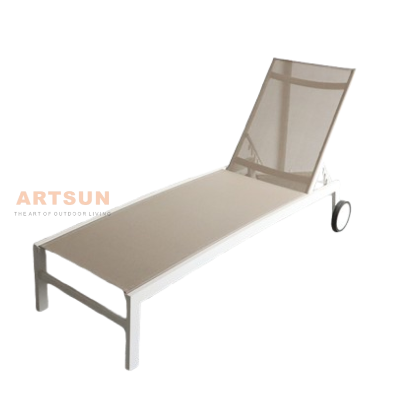 Nuevo diseño fuera de muebles de muebles junto a la piscina de la playa solar tumbona