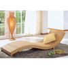 Ratán reclinable al aire libre moderno para sungers para spa y jardín