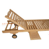 Madera de teca de grado premium Tomero reclinable para el spa para spa