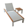 Silla de salón de aluminio de aluminio reclinable de alta calidad