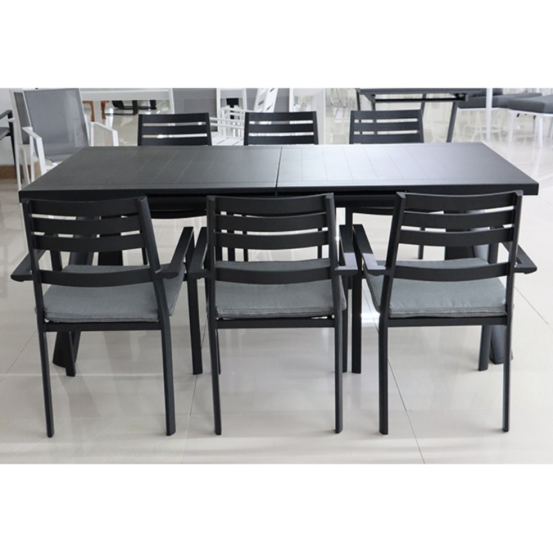 Silla de comedor de aluminio moderna para cafetería y cafetería