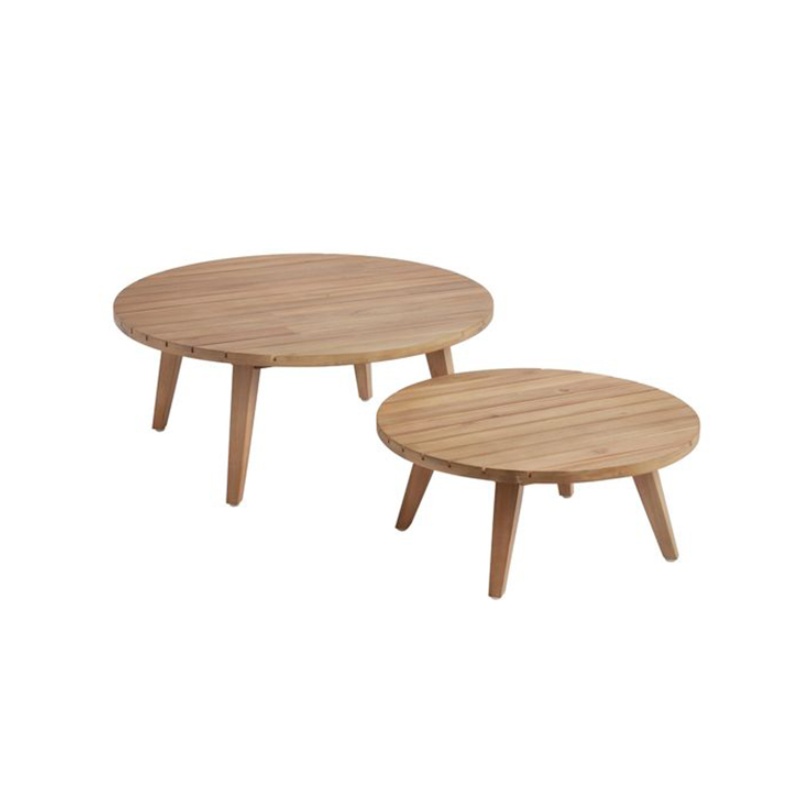 Precio de fábrica set de sofá de patio de esquina de madera de madera