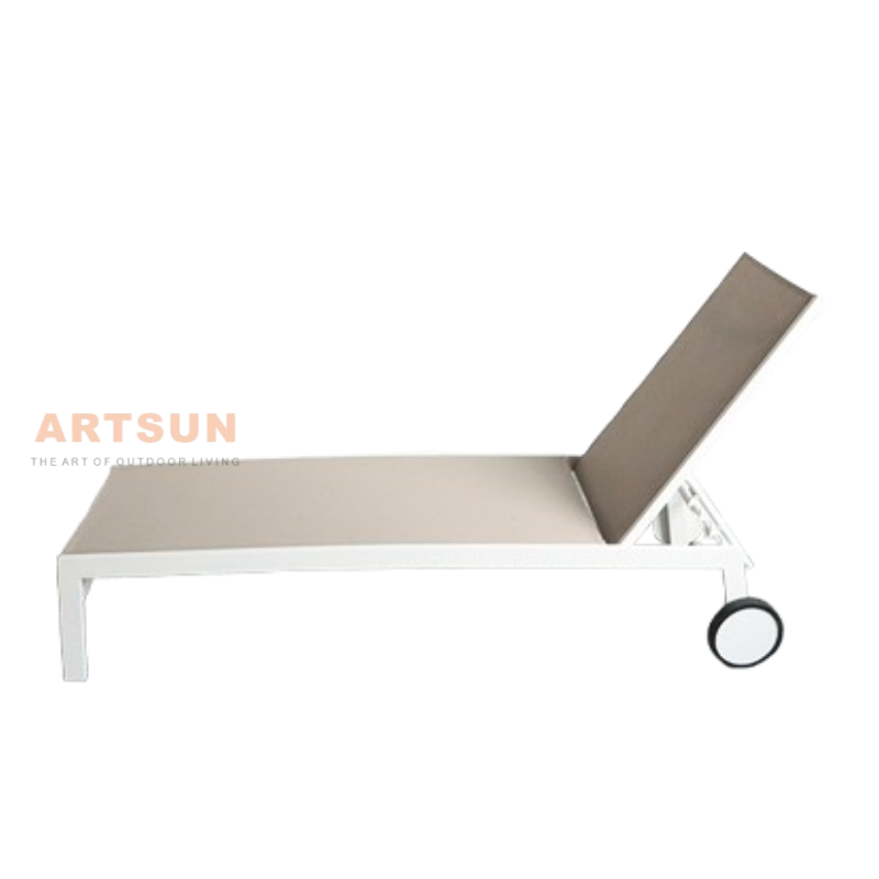 Nuevo diseño fuera de muebles de muebles junto a la piscina de la playa solar tumbona