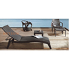 Ratán para todo clima Sun Sunger con respaldo ajustable para spa