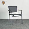 Fabricante profesional Muebles para exteriores Silla de aluminio apilable para cafetería