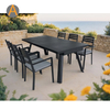AS-D018 Juego de comedor de aluminio duradero para al aire libre