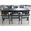 Silla de comedor de aluminio moderna para cafetería