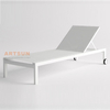Silla de salón de aluminio de aluminio reclinable de alta calidad 