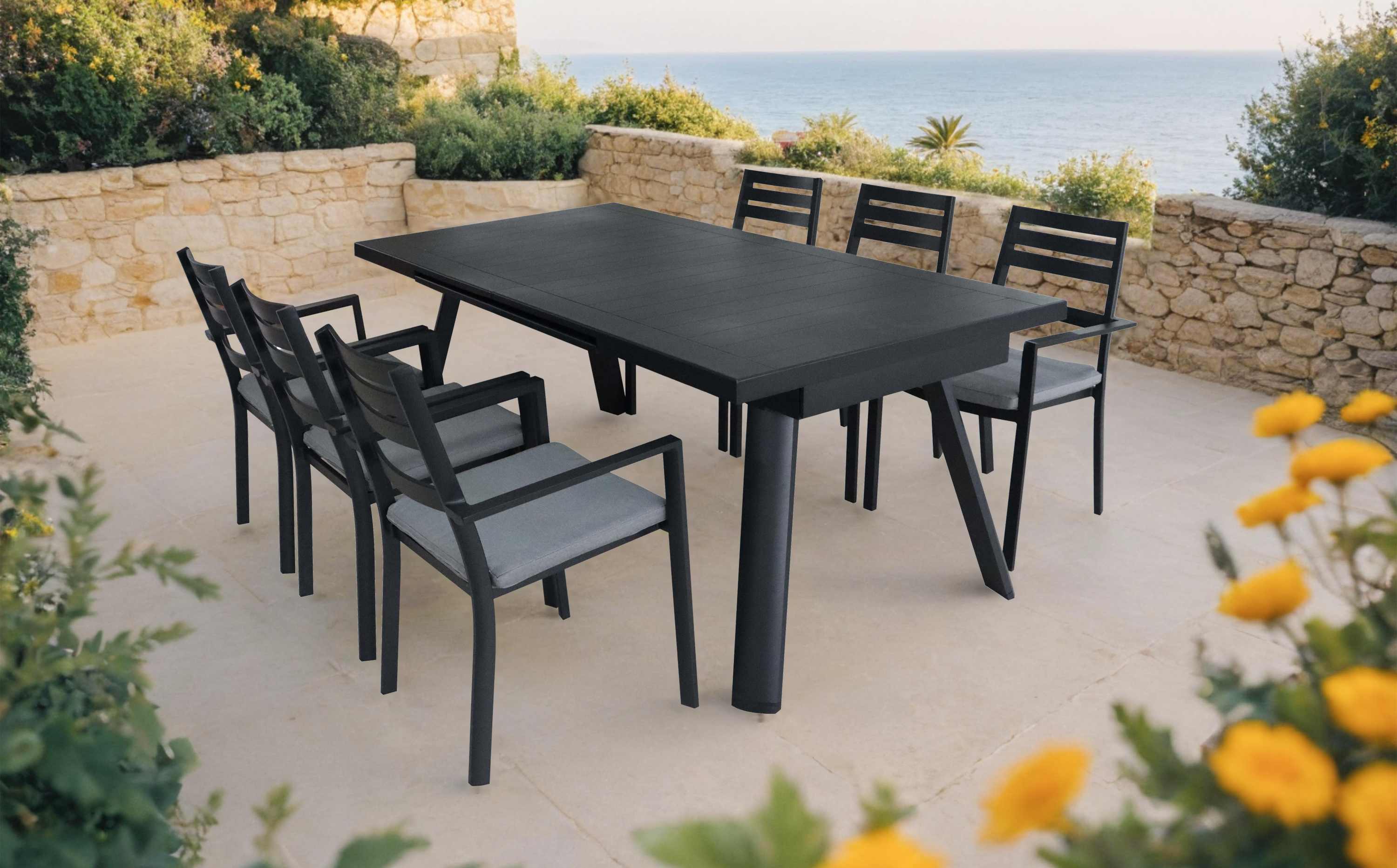 Juego de comedor al aire libre