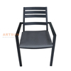 Silla de comedor de aluminio moderna para cafetería