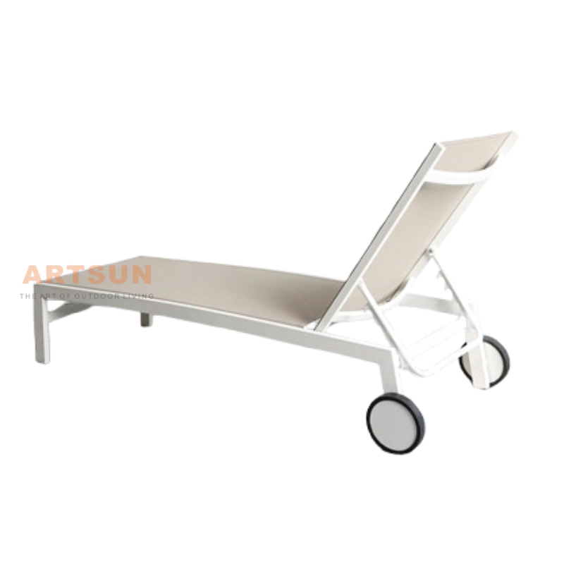 Nuevo diseño fuera de muebles de muebles junto a la piscina de la playa solar tumbona