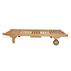 Madera de teca de grado premium Tomero reclinable para el spa para spa