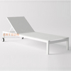 Silla de salón de aluminio de aluminio reclinable de alta calidad 