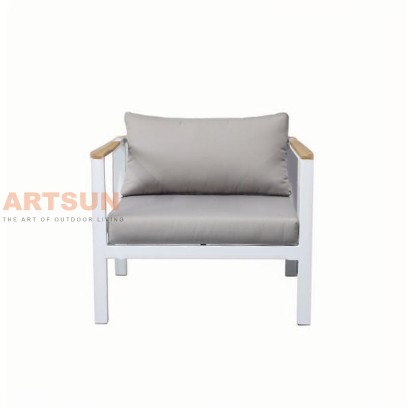 Sofá de café de ocio de todo el clima para la terraza para la terraza