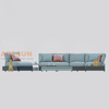  Juego de sofás seccionales de aluminio moderno para patio de lujo para exteriores