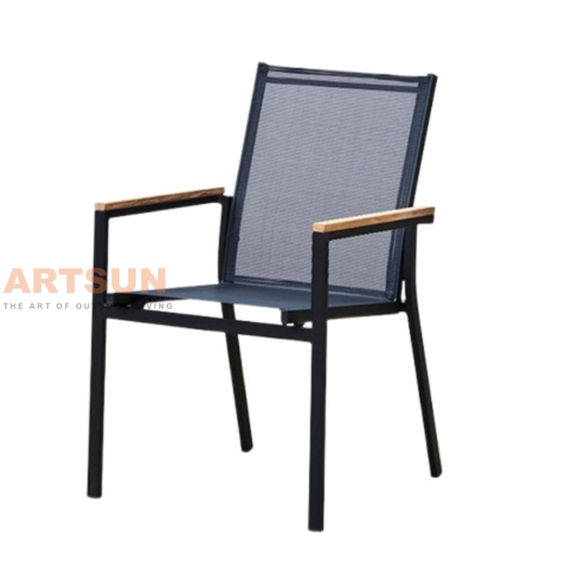 Teslin Apilable Aluminio para Patio