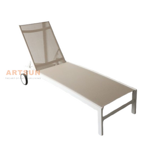 Nuevo diseño fuera de muebles de muebles junto a la piscina de la playa solar tumbona