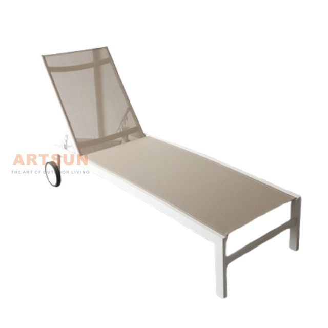 Nuevo diseño fuera de muebles de muebles junto a la piscina de la playa solar tumbona