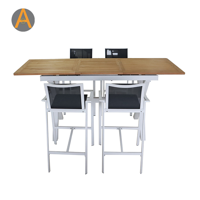 El mejor precio del juego de mesa de aluminio al aire libre al aire libre