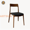 Diseño moderno Garantía de gama alta Muebles para el hogar apilables Sillas de comedor para eventos de madera maciza de larga duración para el comedor del hotel Restaurante Café