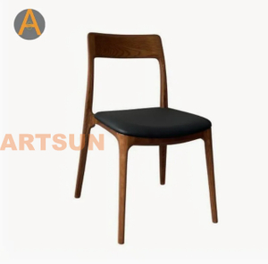 Diseño moderno Garantía de gama alta Muebles para el hogar apilables Sillas de comedor para eventos de madera maciza de larga duración para el comedor del hotel Restaurante Café